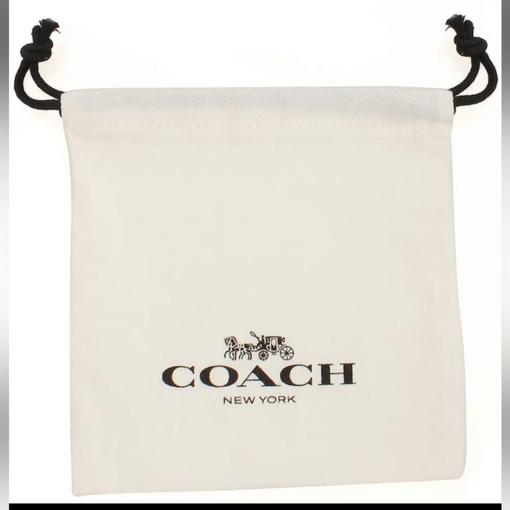 Coach cherry pendant necklace NWT JEWELRY POUCH - Picture 12 of 12